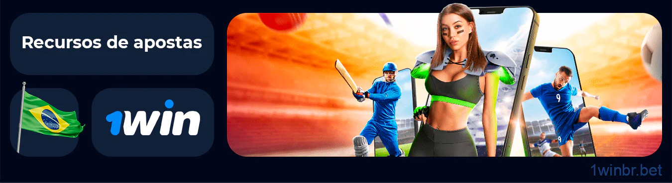 1Win oferece diversas opções de apostas, incluindo apostas ao vivo