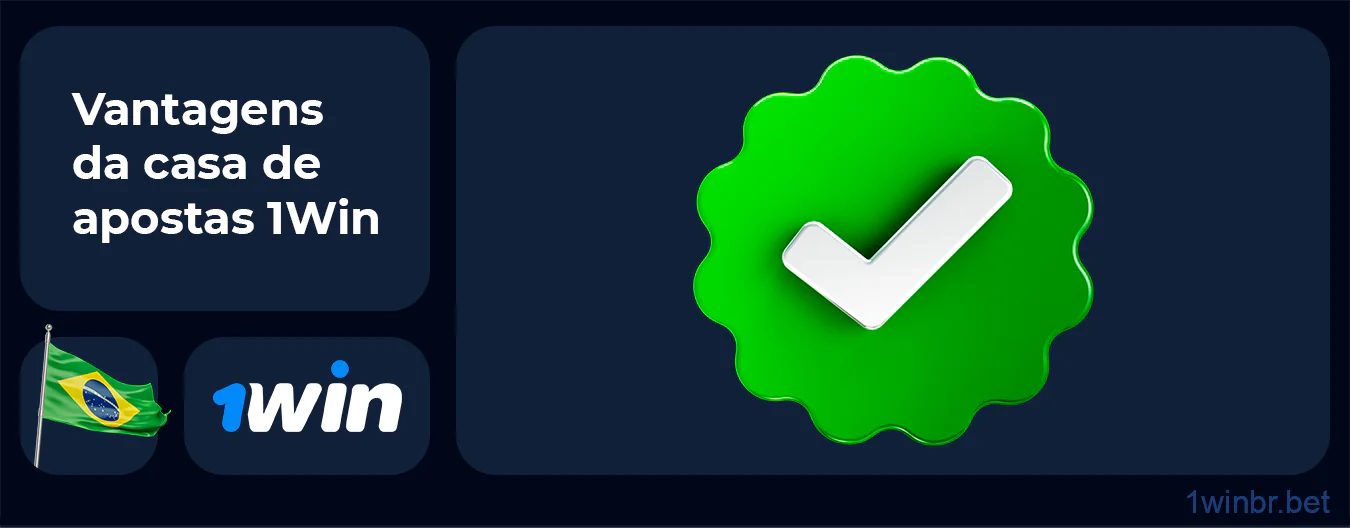 1Win Brazil é um serviço de apostas e cassino bem equilibrado e com muitas vantagens